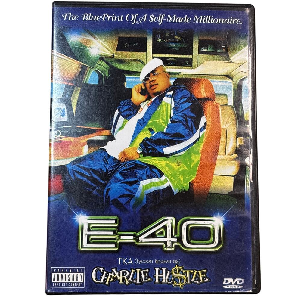 E-40 Charlie Hu$Tle: The Blueprint of a Self-Made Millionaire DVD Rap/Hip-Hop